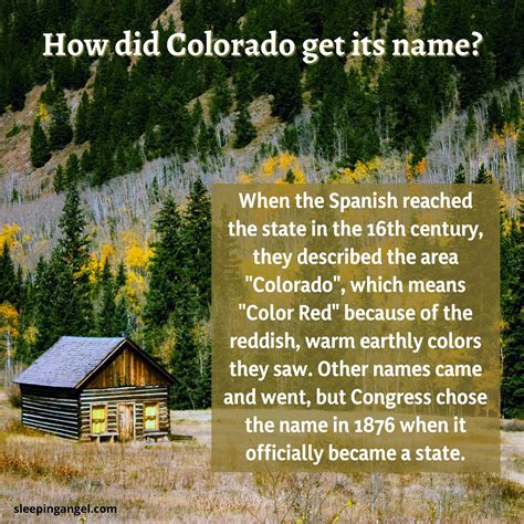 How did Colorado get its name?